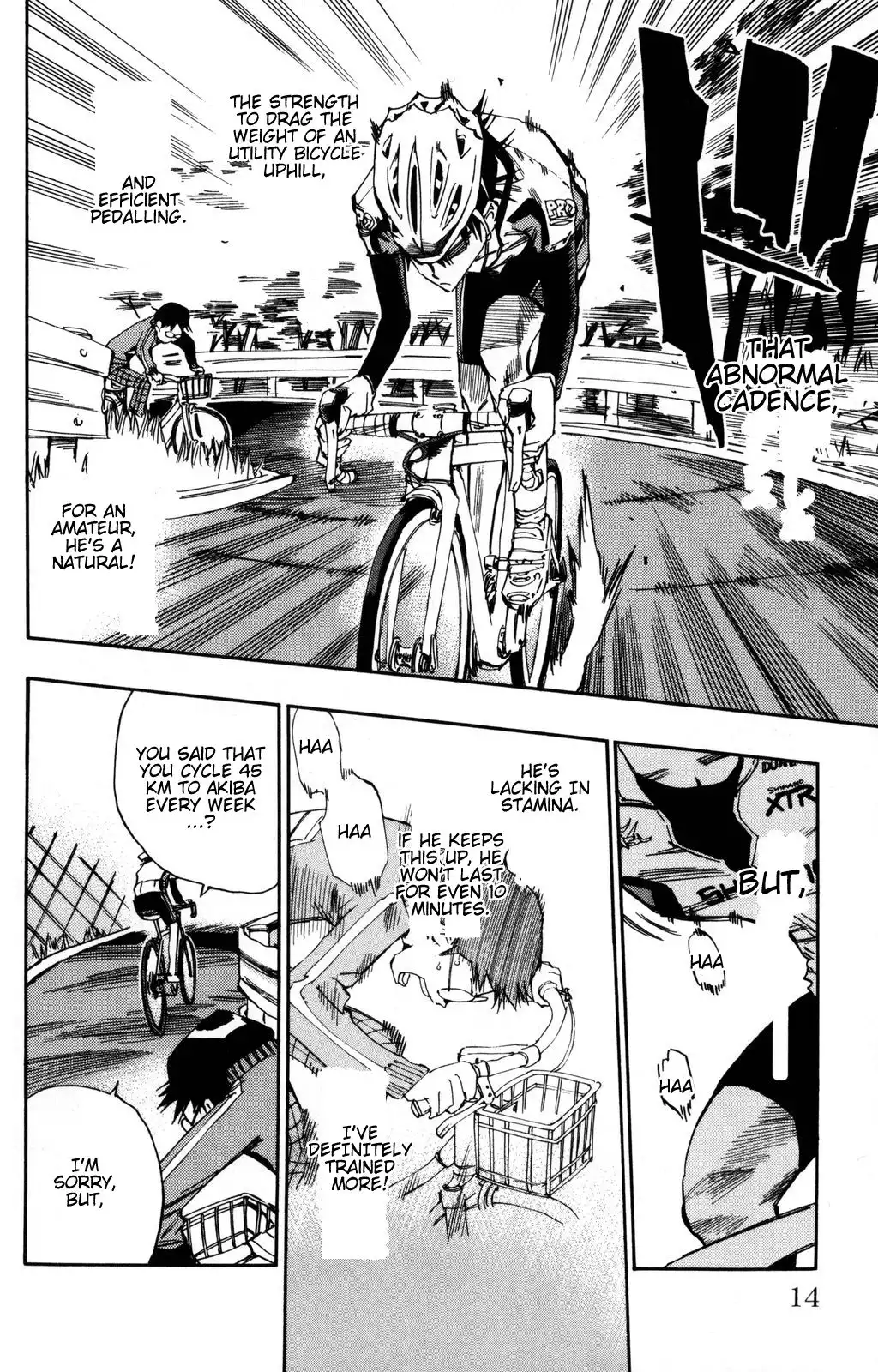 Yowamushi Pedal Chapter 8 16